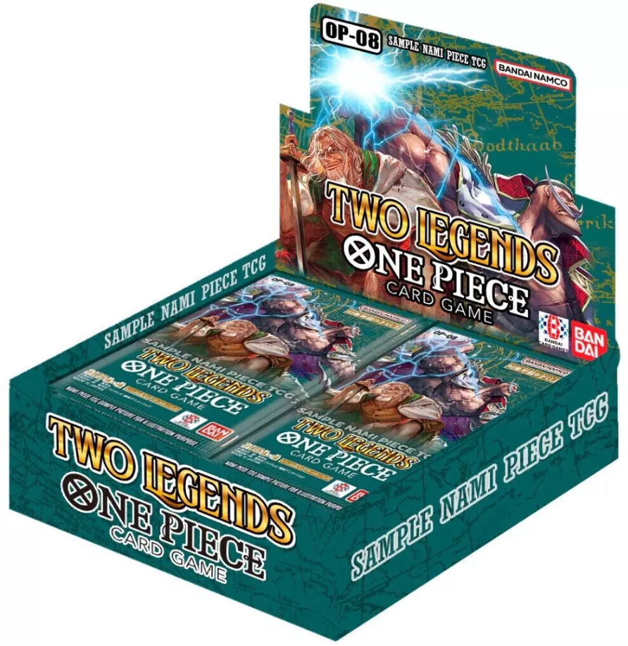 BANDAI One Piece Card Game: OP-08 Two Legends Booster Box (English)