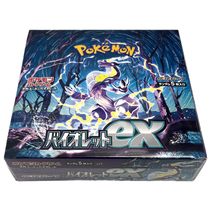 Pokemon: Scarlet & Violet Violet EX sv1V Japanese Booster Box (30 packs)