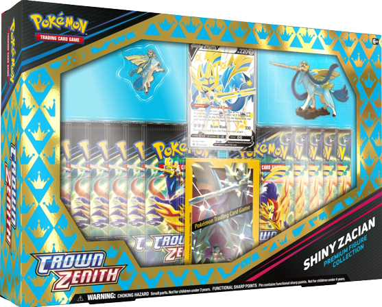 Pokemon: Crown Zenith Premium Figure Collection - Shiny Zacian
