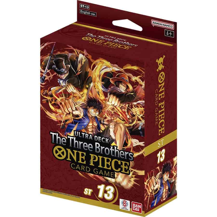 BANDAI One Piece: Ultra Deck - The Three Brothers (ST-13)