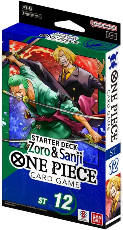 BANDAI One Piece: Starter Deck - Zoro and Sanji [ST-12]