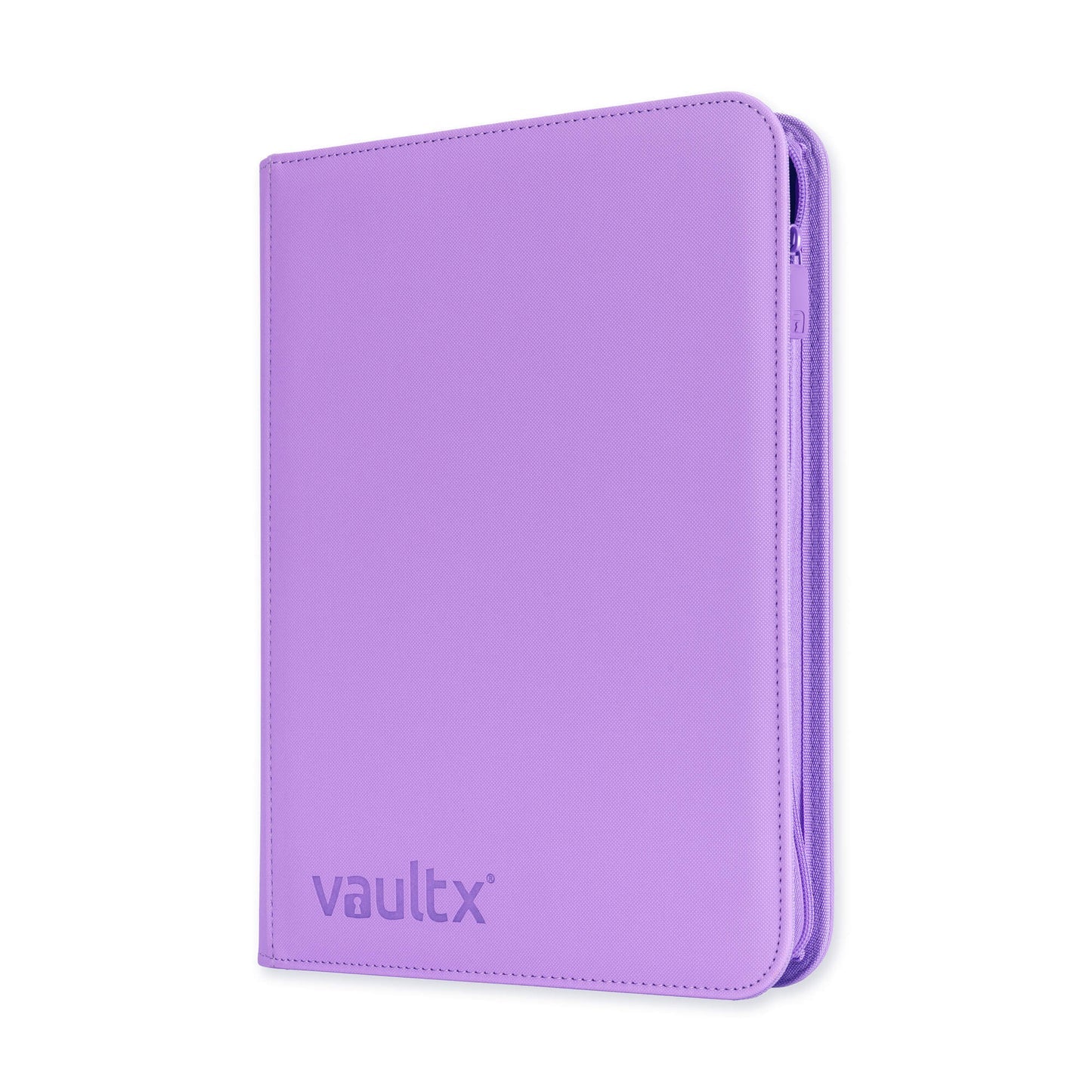 Vault X: 9-Pocket Exo-Tec® Zip Binder - Just Purple