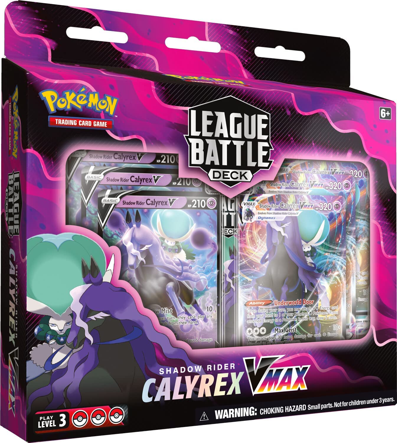 Pokemon: Shadow Rider Calyrex VMAX League Battle Deck