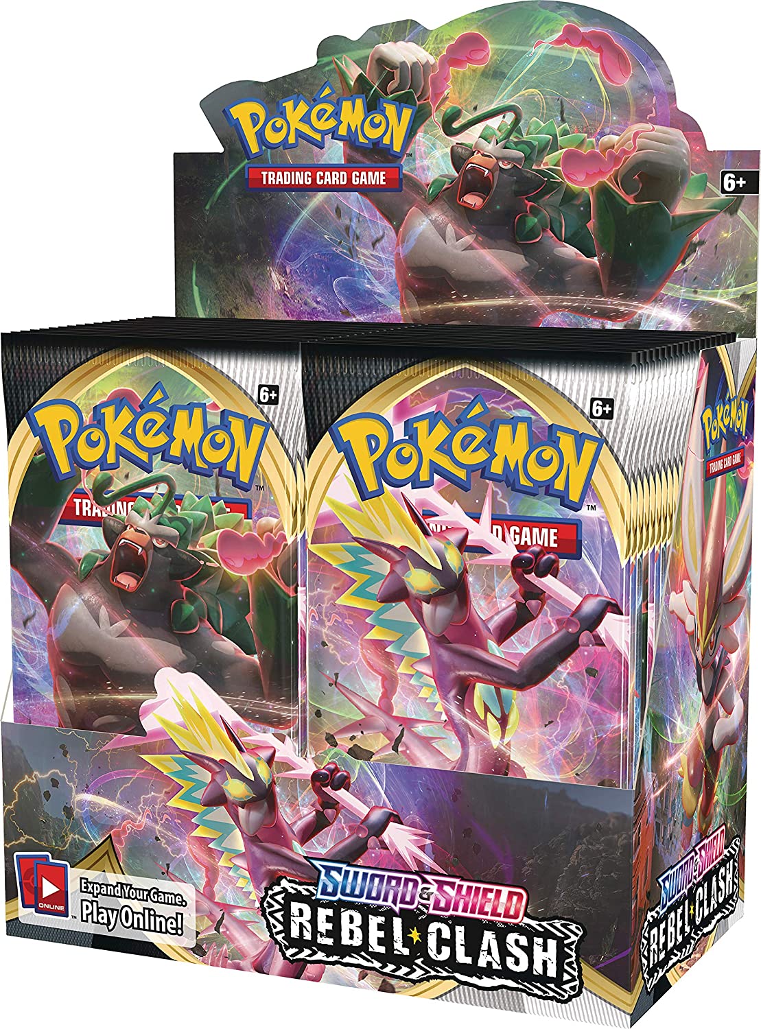 Pokemon: Sword & Shield Rebel Clash Booster Box (36 Packs)