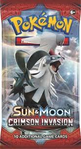 Pokemon: Sun & Moon Crimson Invasion Booster Pack